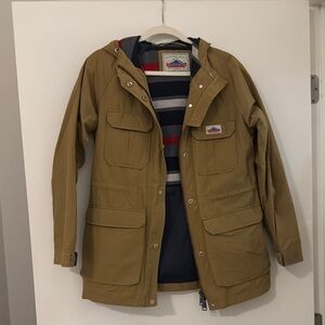 Madewell x Penfield 60/40 Mountain Anorak Jacket Olive Khaki Size small